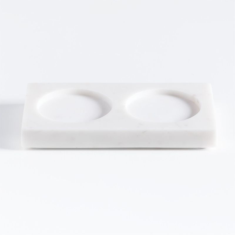 CRATE & BARREL - Soporte Caddy 2 Ranuras