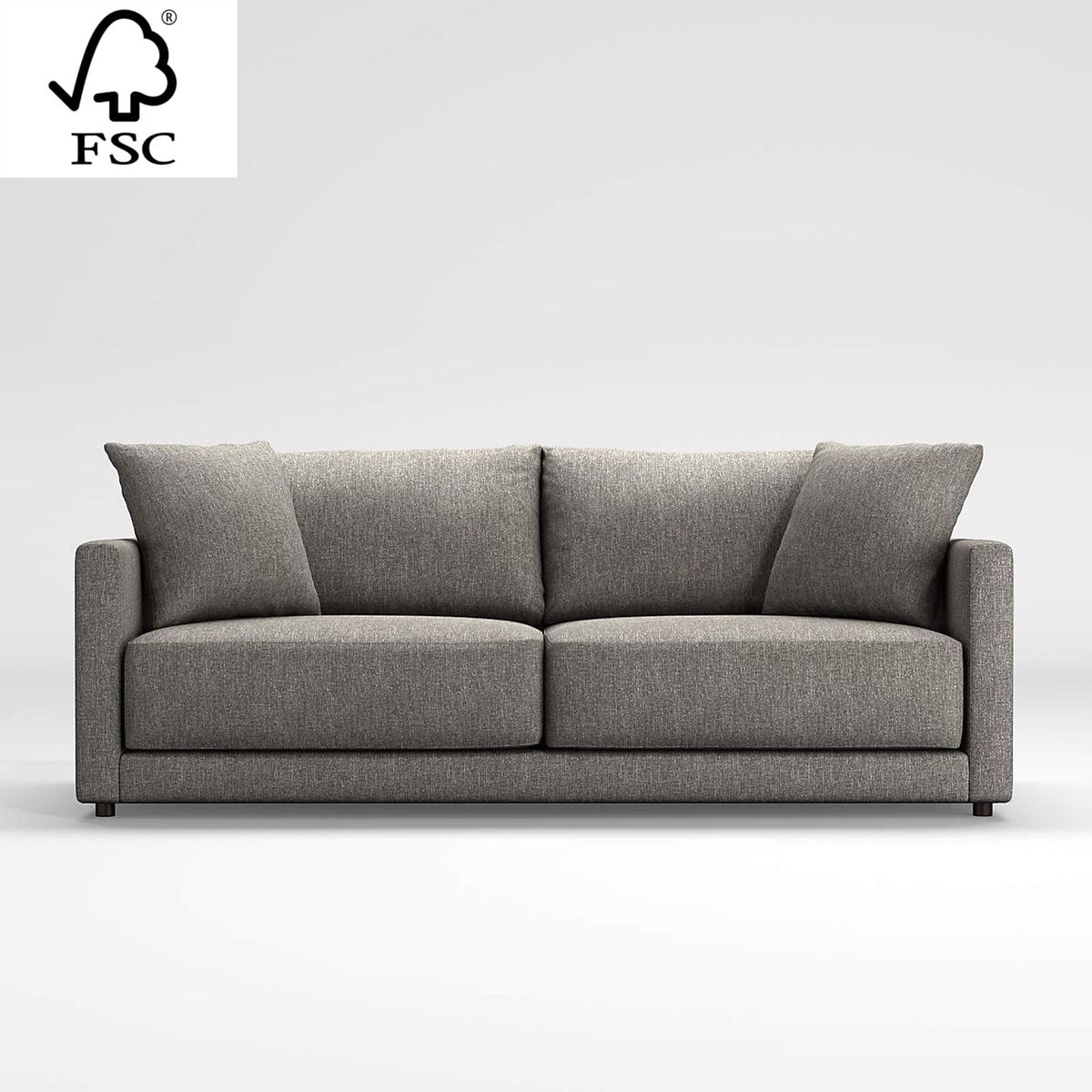 CRATE & BARREL - Sofá Gather 3 Cuerpos