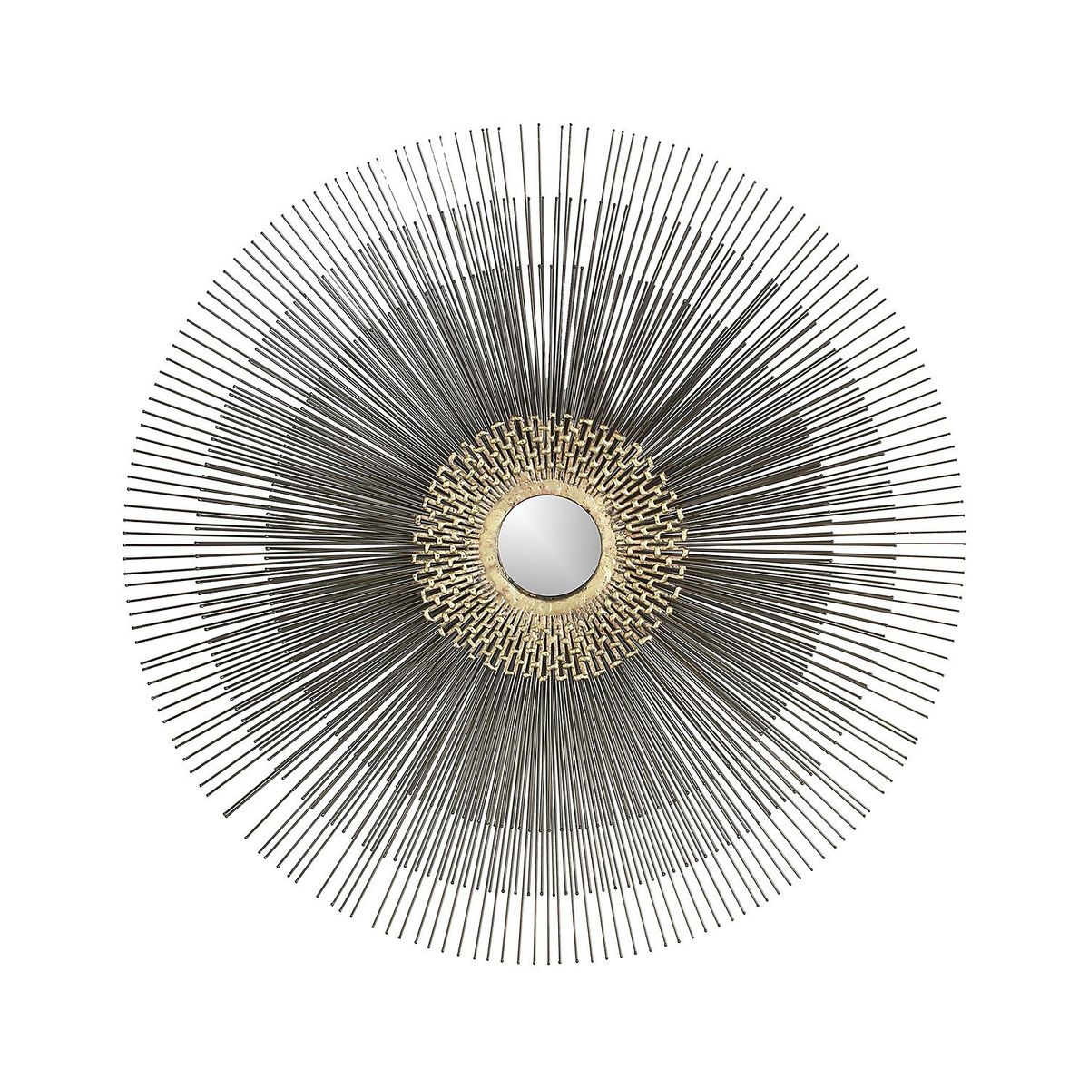 CRATE & BARREL - Espejo De Pared Redondo Starburst