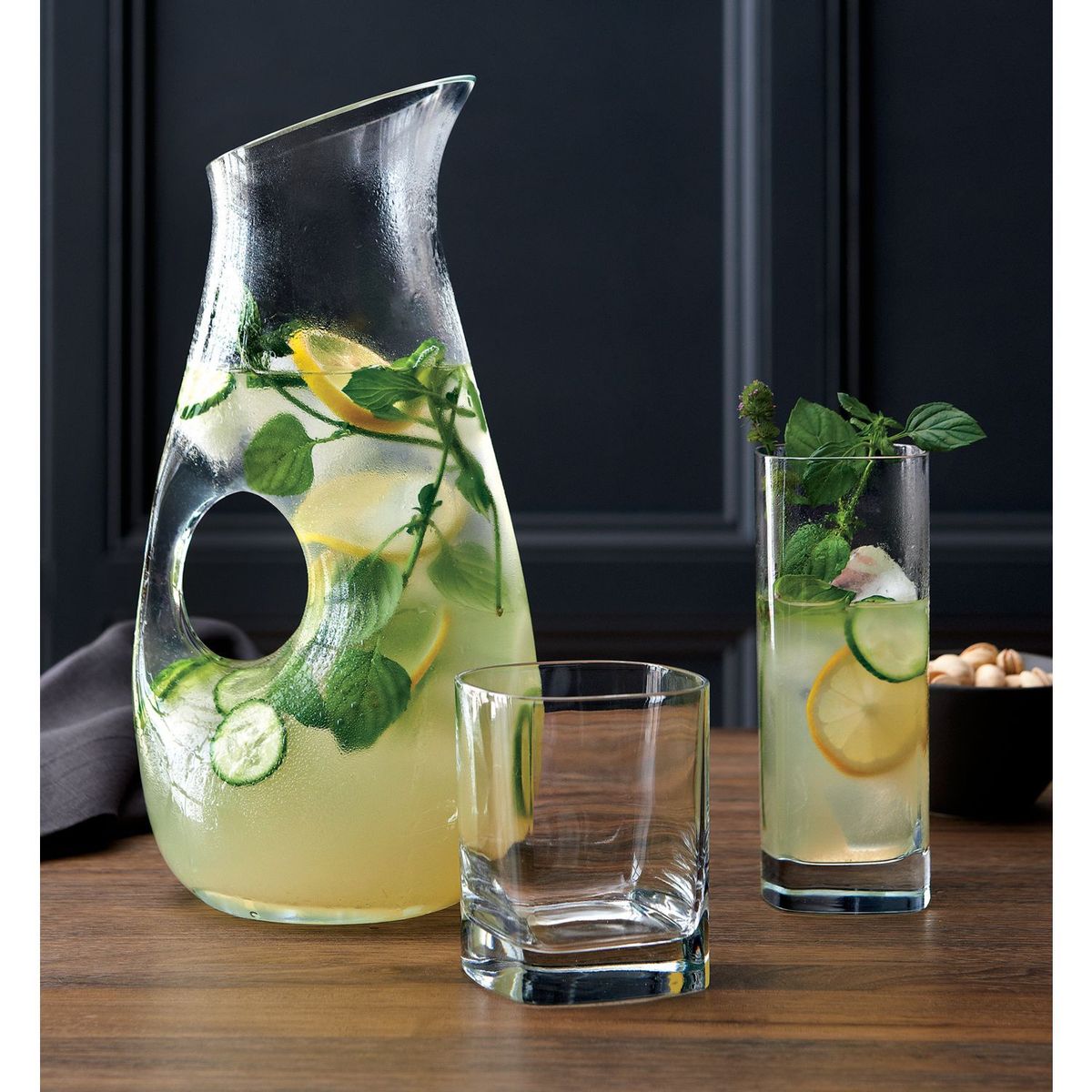 CRATE & BARREL - Vaso para Refrescos Strauss BORMIOLI LUIGI