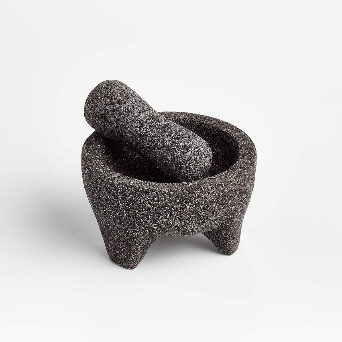 CRATE & BARREL - Mortero de Piedra Pequeño 2 Piezas
