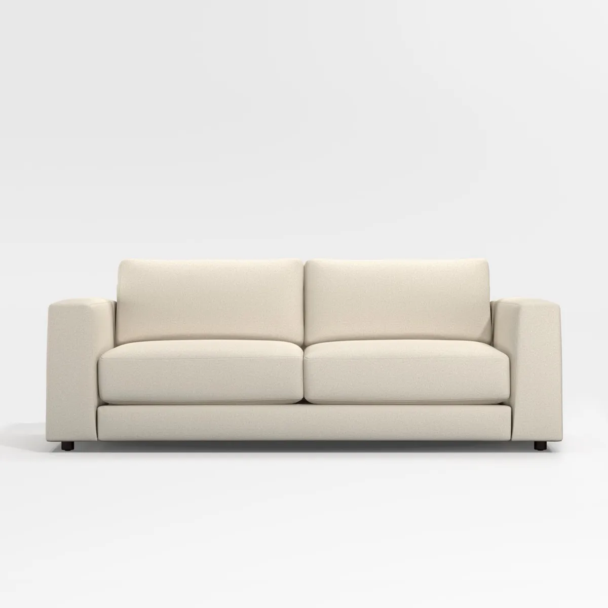 CRATE & BARREL - Sofá Peyton 3 Cuerpos