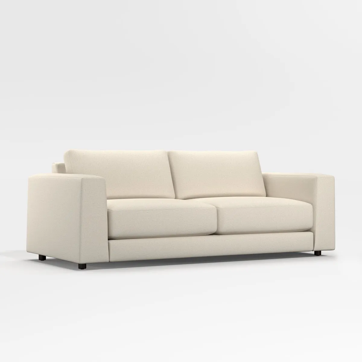 CRATE & BARREL - Sofá Peyton 3 Cuerpos