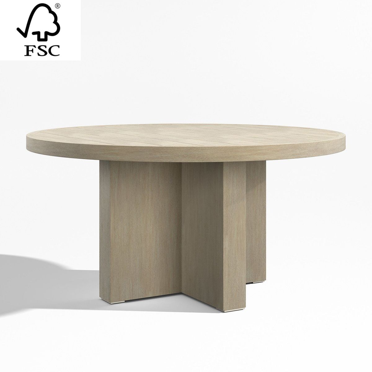 CRATE & BARREL - Mesa De Comedor Mallorca De Madera Para Terraza