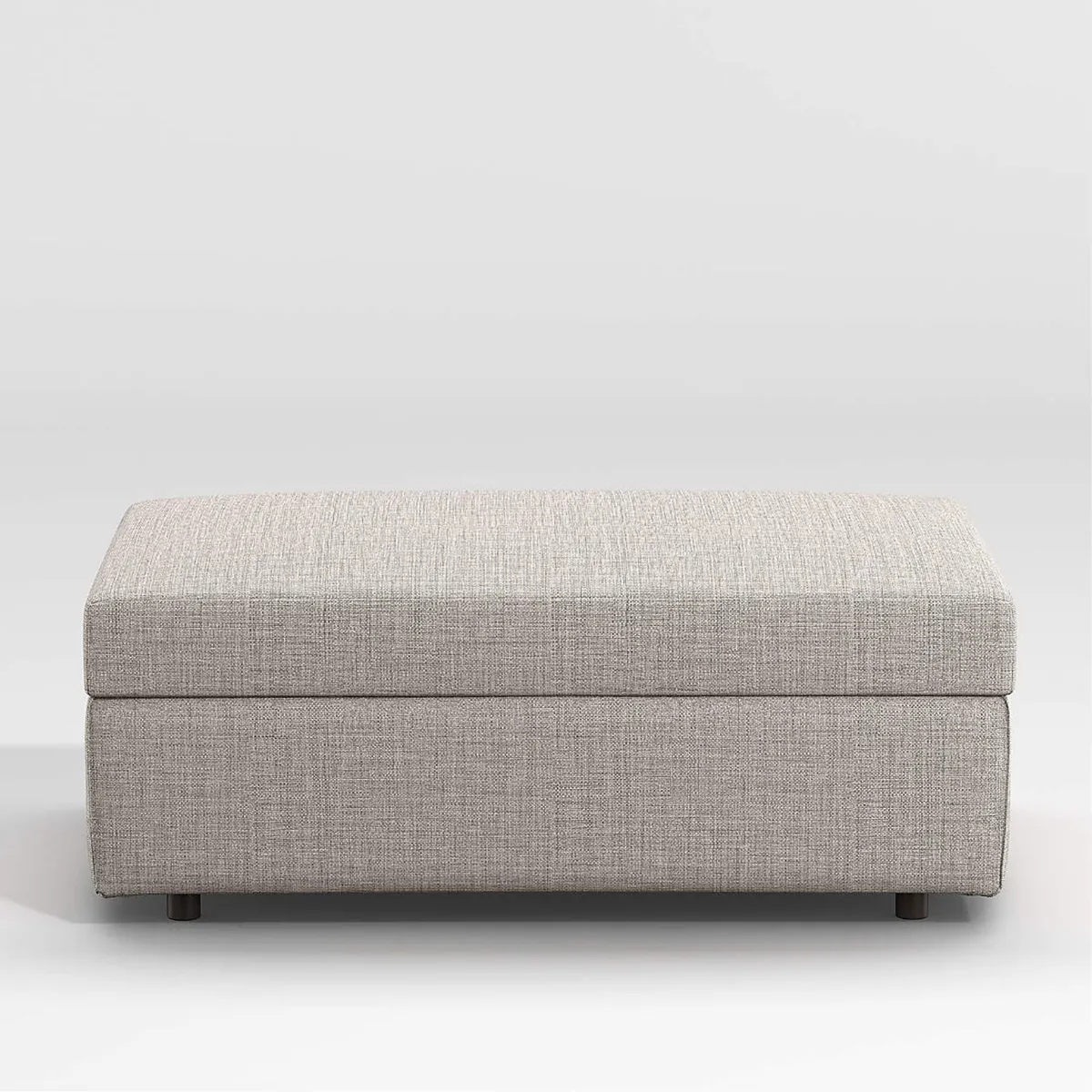 CRATE & BARREL - Otomán Barrett II con Almacenamiento