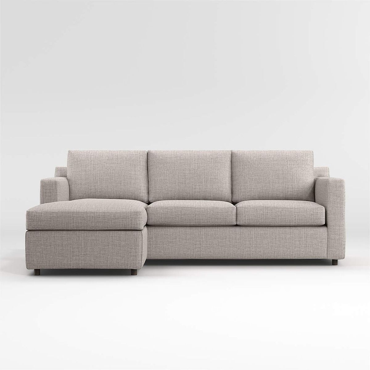 CRATE & BARREL - Seccional Reversible Barrett II 4 Cuerpos