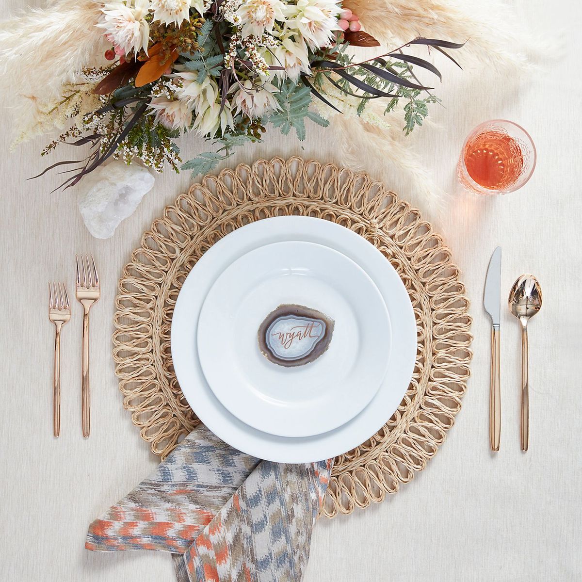 CRATE & BARREL - Plato para Ensalada Aspen