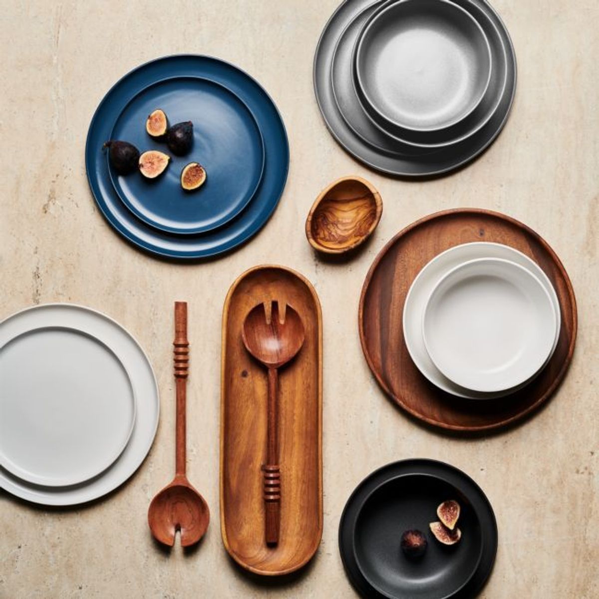 CRATE & BARREL - Fuente Tondo Ovalada 40 cm