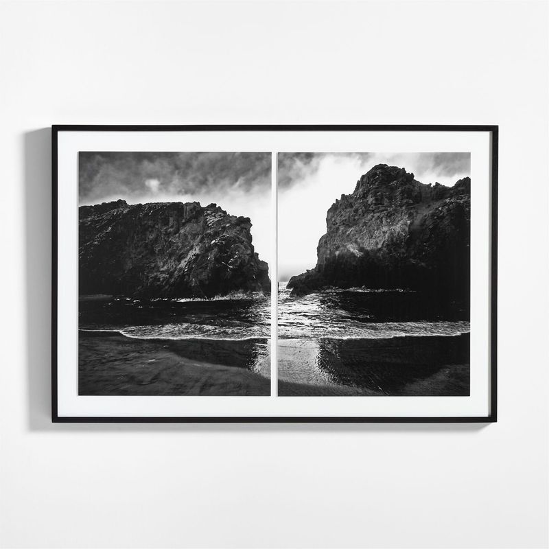 CRATE & BARREL - Cuadro "big Sur" 102x152cm