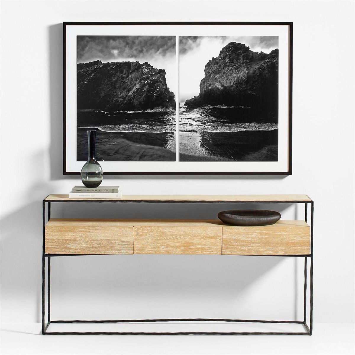 CRATE & BARREL - Cuadro "big Sur" 102x152cm