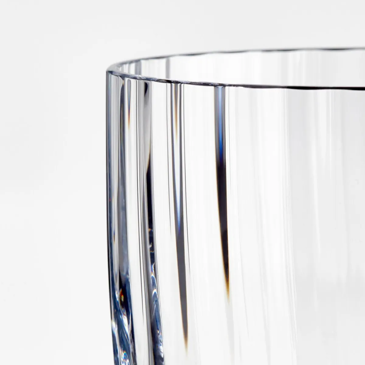 CRATE & BARREL - Vaso Highball Óptico Ezra