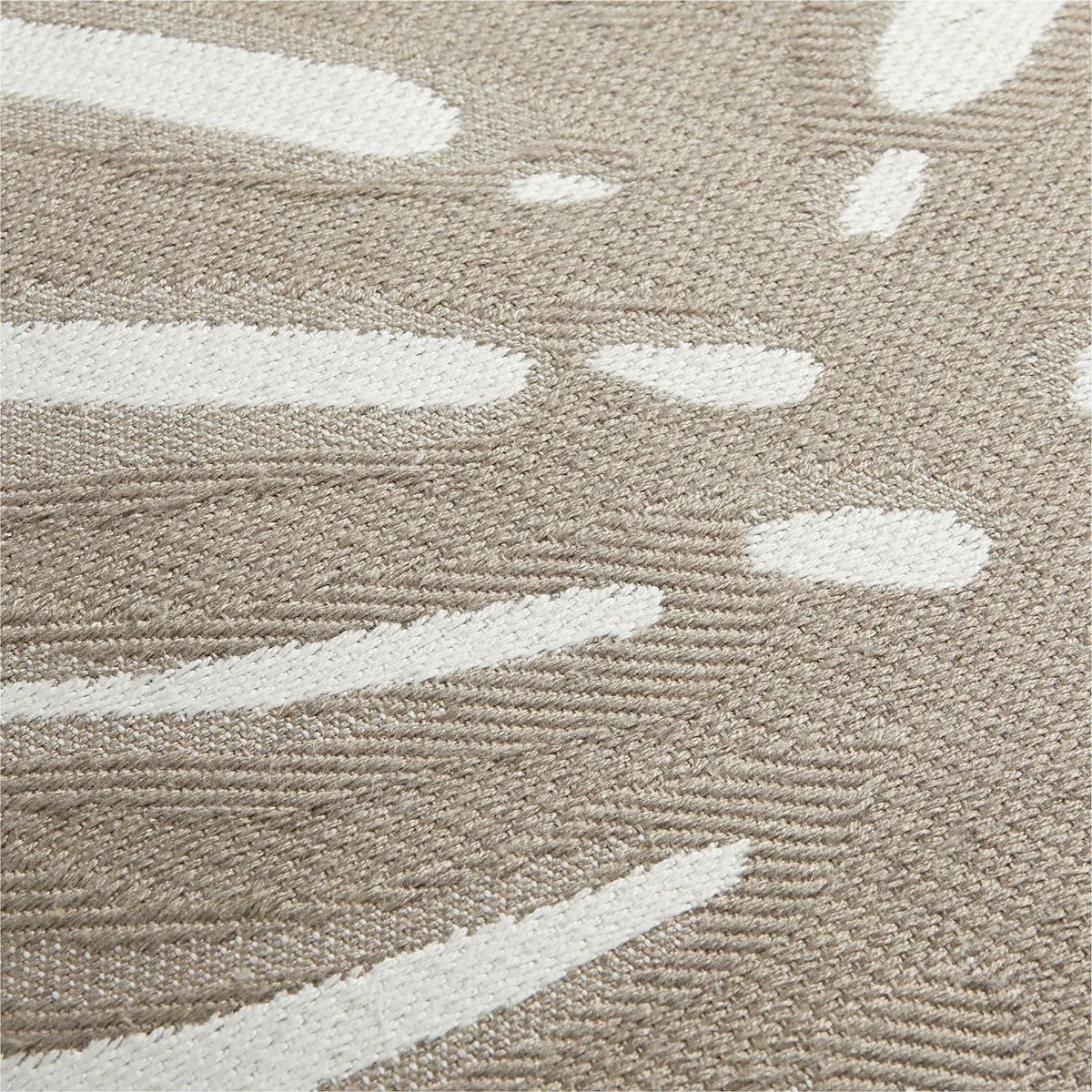 CRATE & BARREL - Cojín Monstera De Terraza 51x51cm