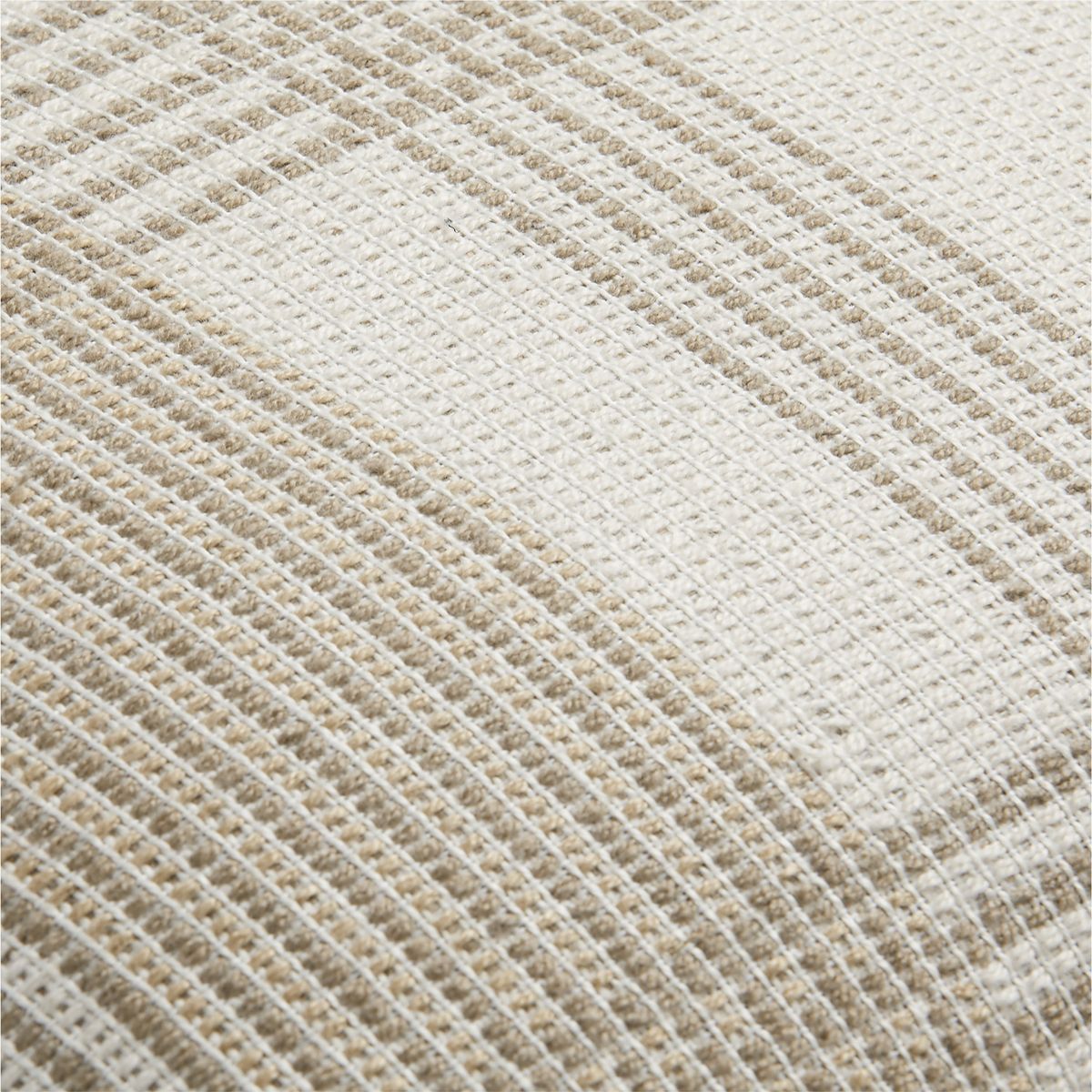 CRATE & BARREL - Cojín Plaid para Terraza 51x51cm