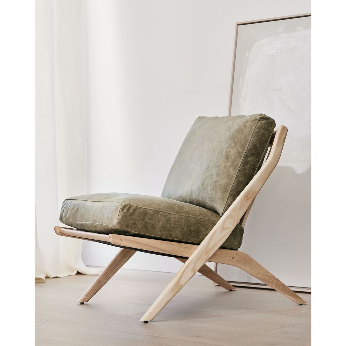 CRATE & BARREL - Butaca Pose 1 Cuerpo
