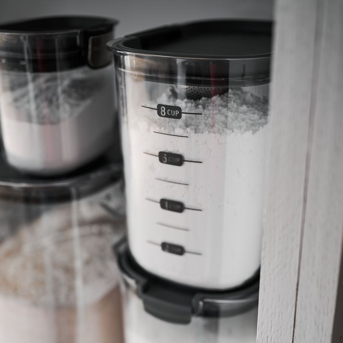 CRATE & BARREL - Set De 6 Contenedores Progressive Prokeeper