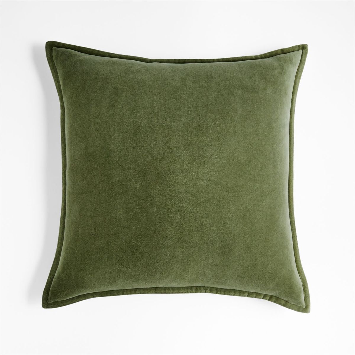 CRATE & BARREL - Funda de Cojín de Terciopelo 51x51cm