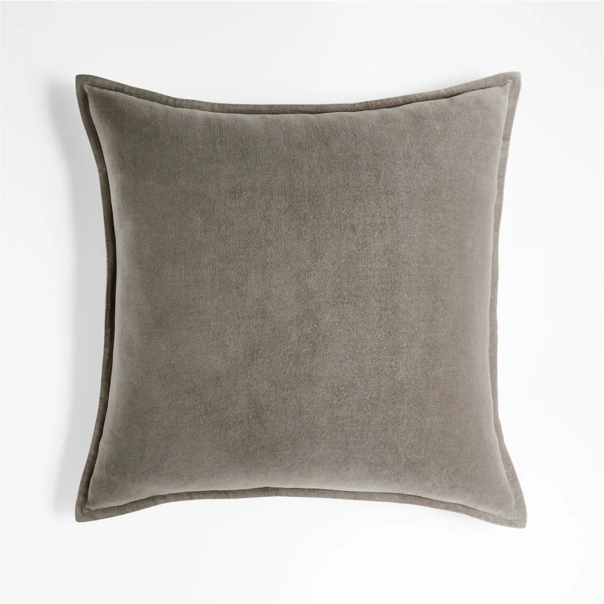 CRATE & BARREL - Funda de Cojín de Terciopelo 51x51cm