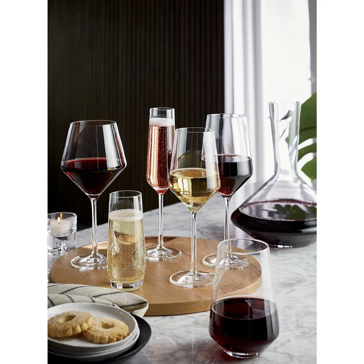 CRATE & BARREL - Copa Vino Blanco Vidrio Schott Zwiesel Tour 15oz.
