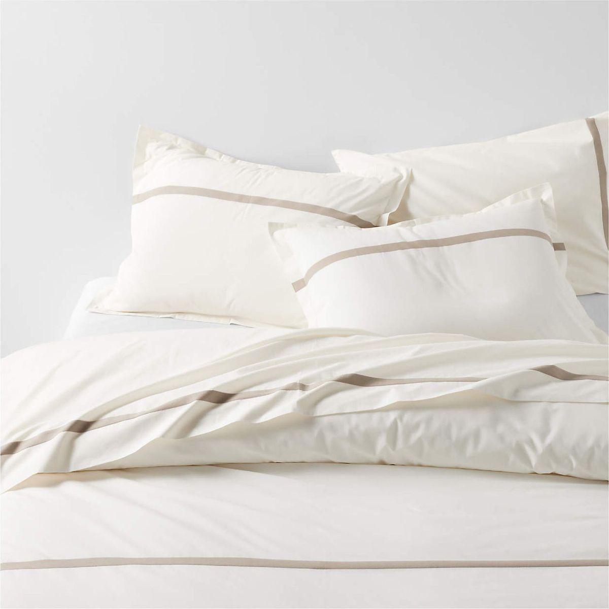 CRATE & BARREL - Funda de Duvet Percal 