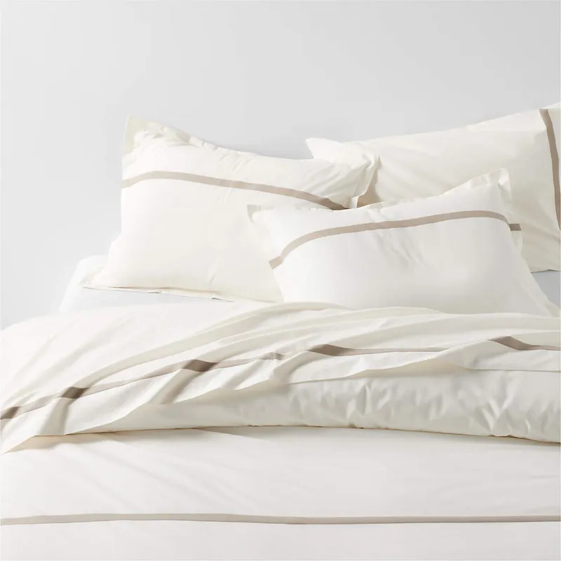 CRATE & BARREL - Funda de Duvet Percal 
