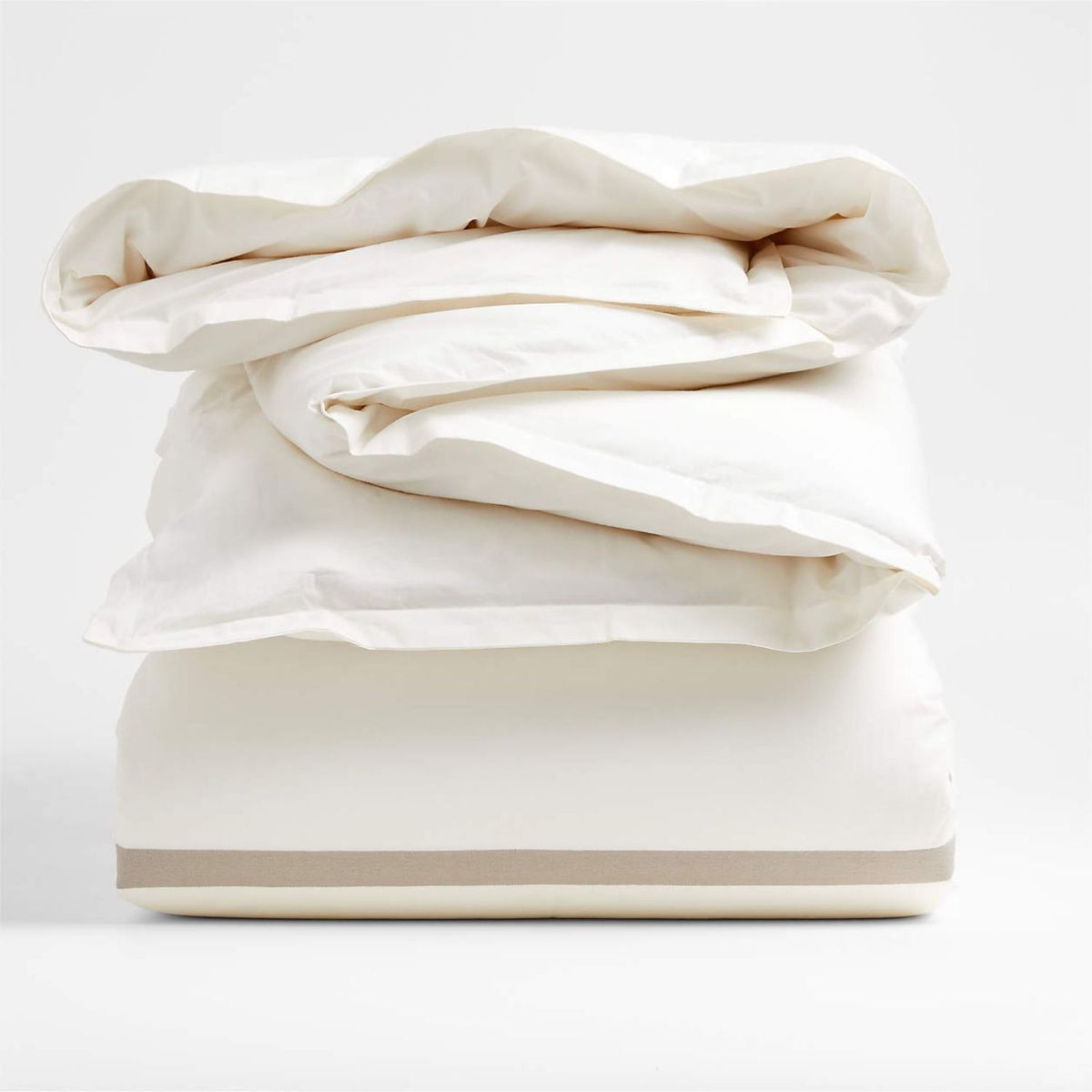 CRATE & BARREL - Funda de Duvet Percal 