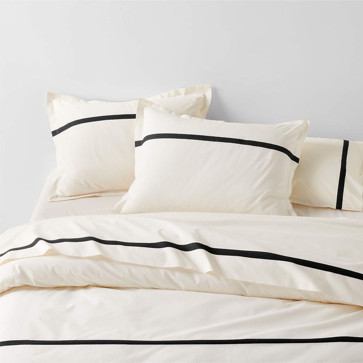 CRATE & BARREL - Funda de Duvet Percal 