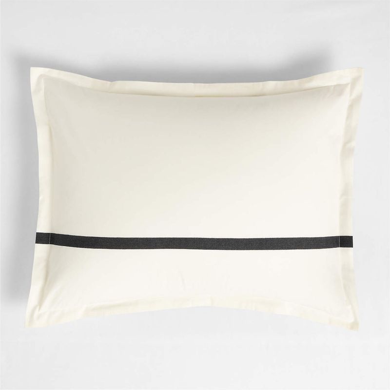 CRATE & BARREL - Funda de Almohada Stripe Estándar