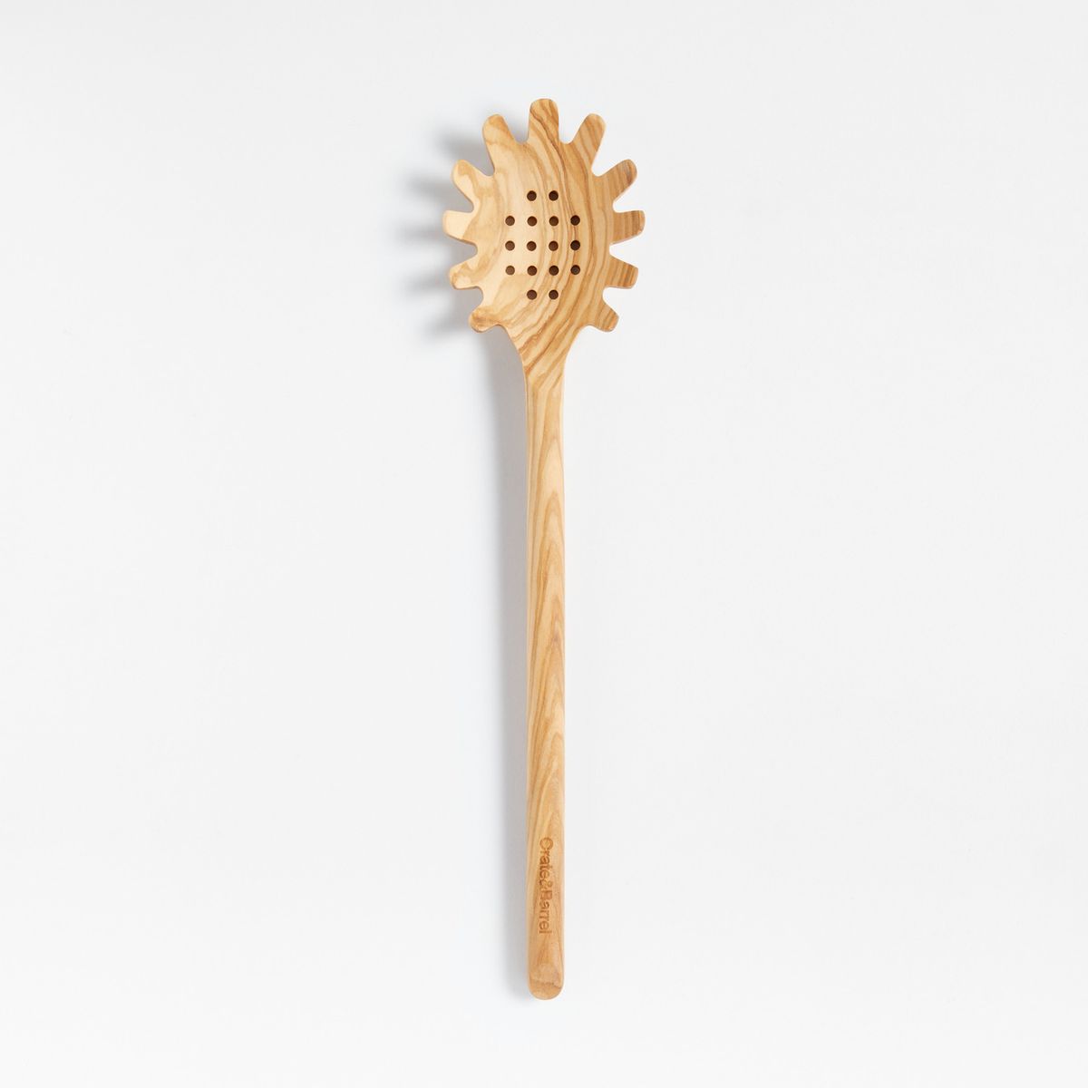 CRATE & BARREL - Cuchara para Pasta de Madera de Olivo