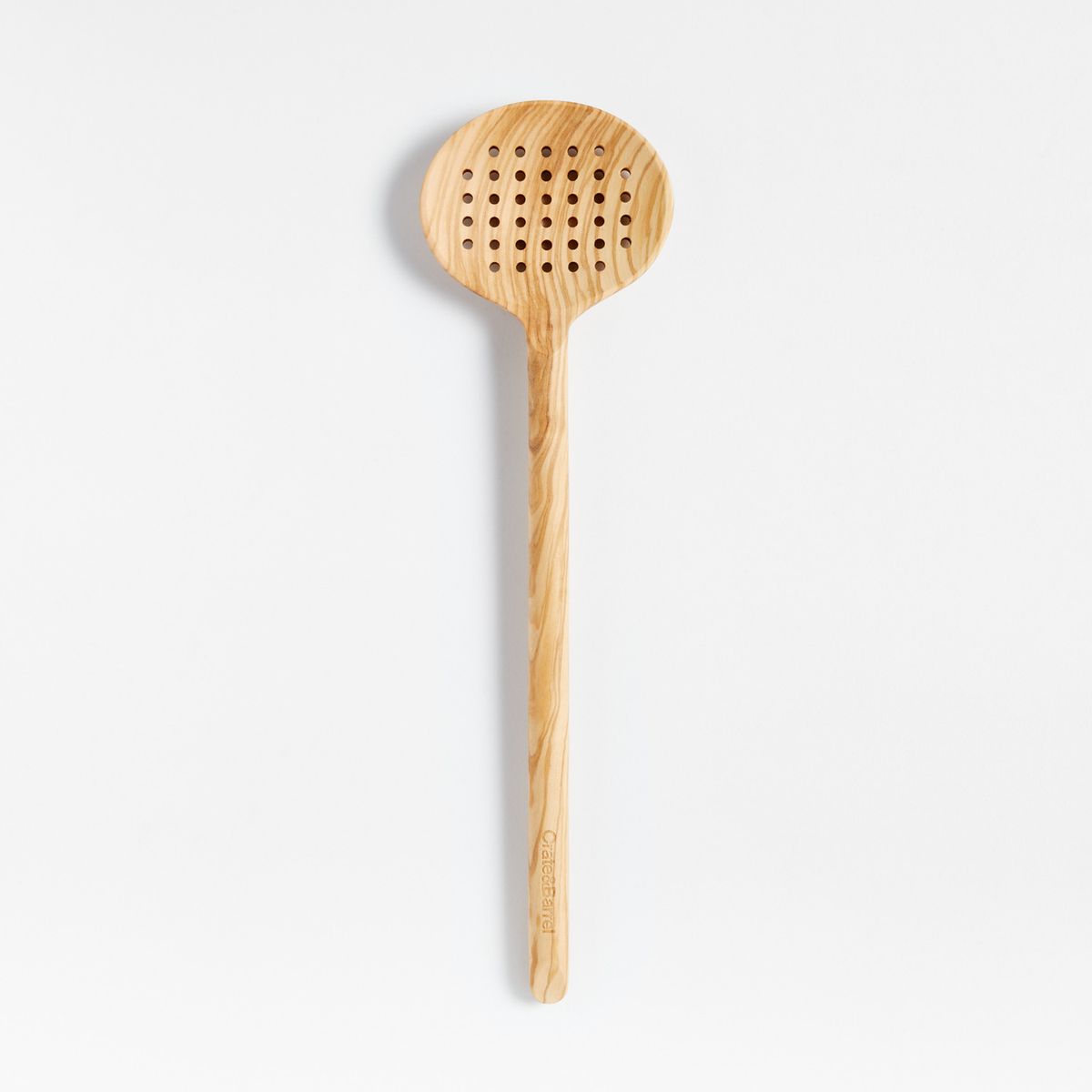 CRATE & BARREL - Cuchara Ranurada De Madera