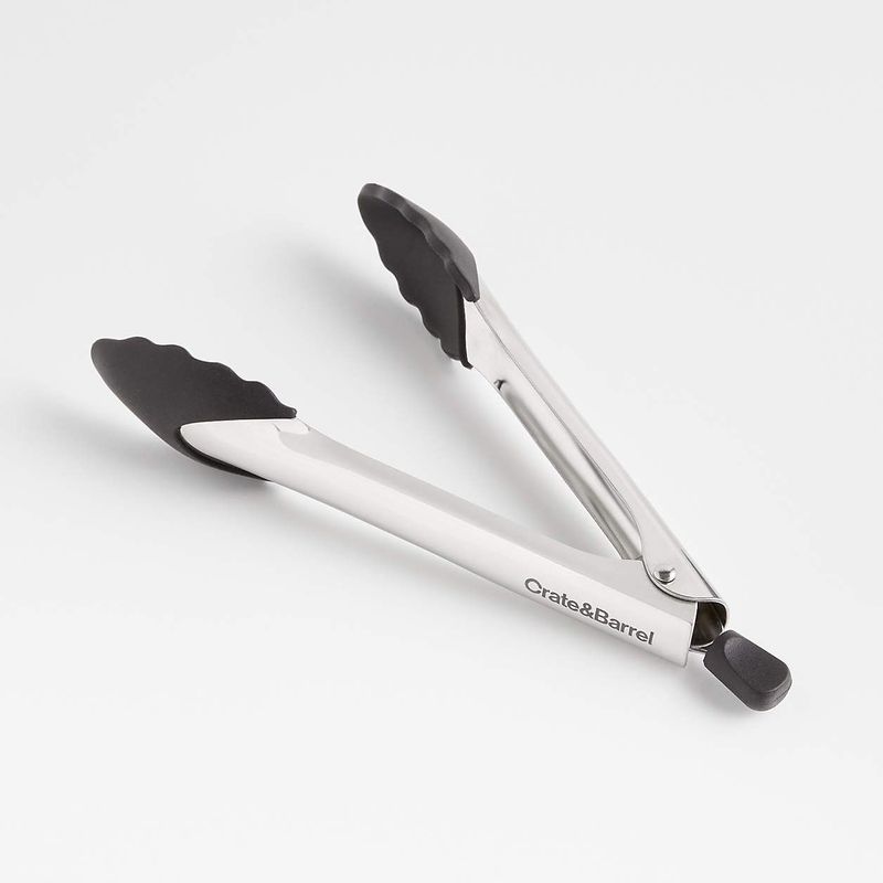 CRATE & BARREL - Pinza Soft-Touch Negro