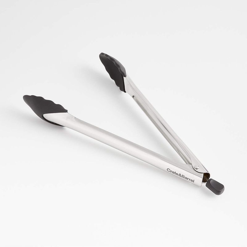 CRATE & BARREL - Pinza Soft-Touch Negro