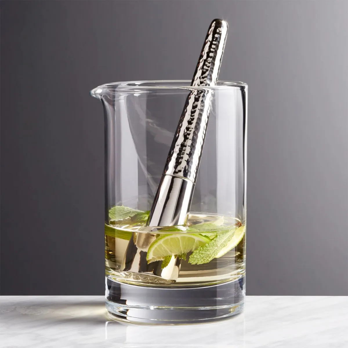 CRATE & BARREL - Mortero de bar Graham
