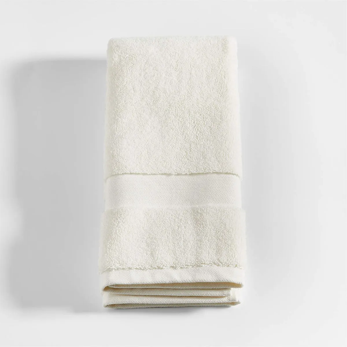 CRATE & BARREL - Toalla de Baño Gris 100% Algodón Turco 800gr