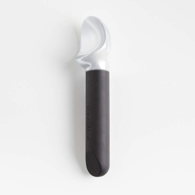 CRATE & BARREL - Cuchara para Helado Soft-Touch de Acero Inoxidable
