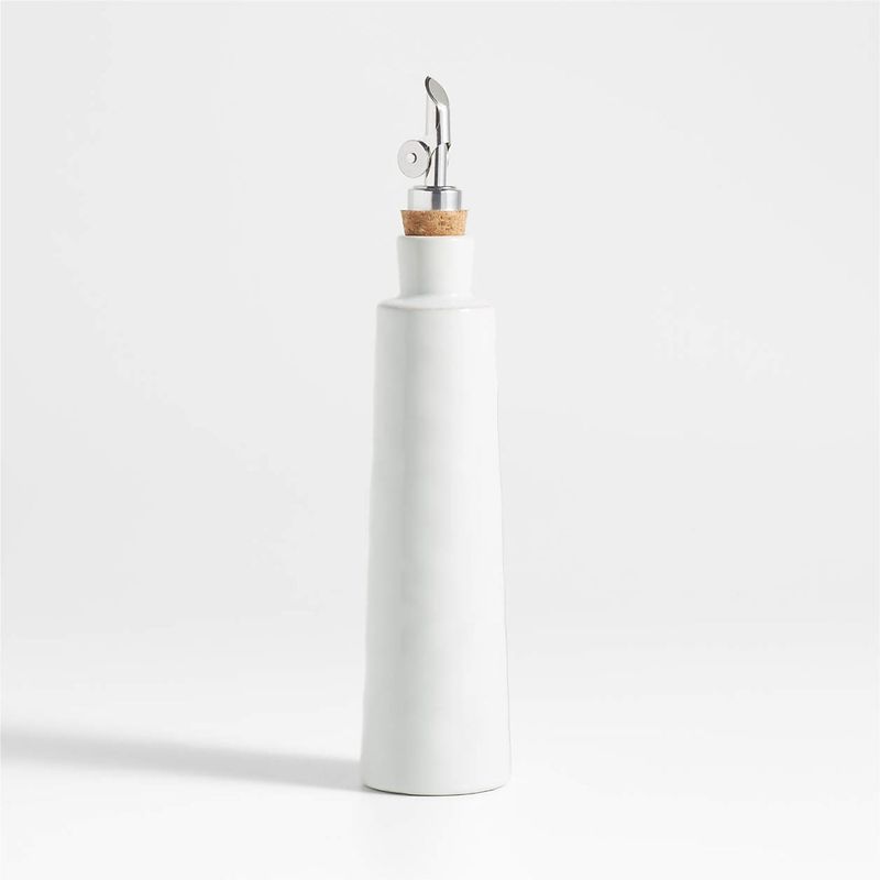 CRATE & BARREL - Aceitera Marin Blanca