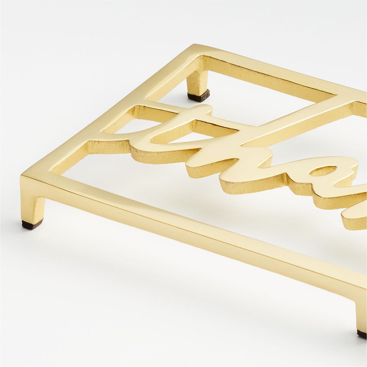 CRATE & BARREL - Salvamanteles De Aluminio