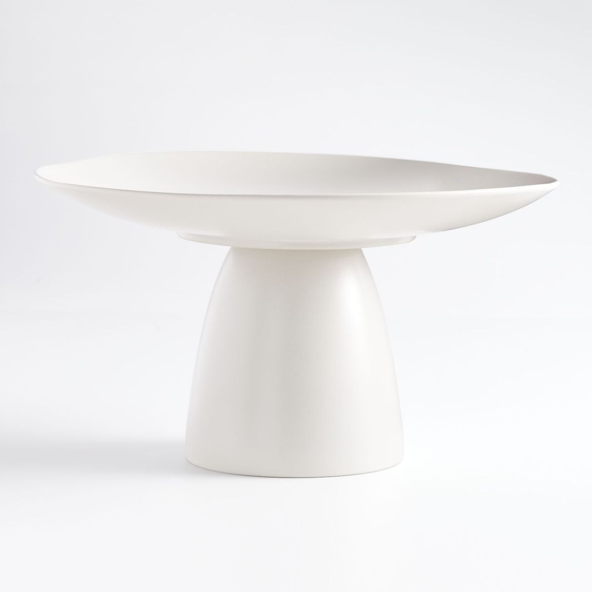 CRATE & BARREL - Pedestal Craft Linen