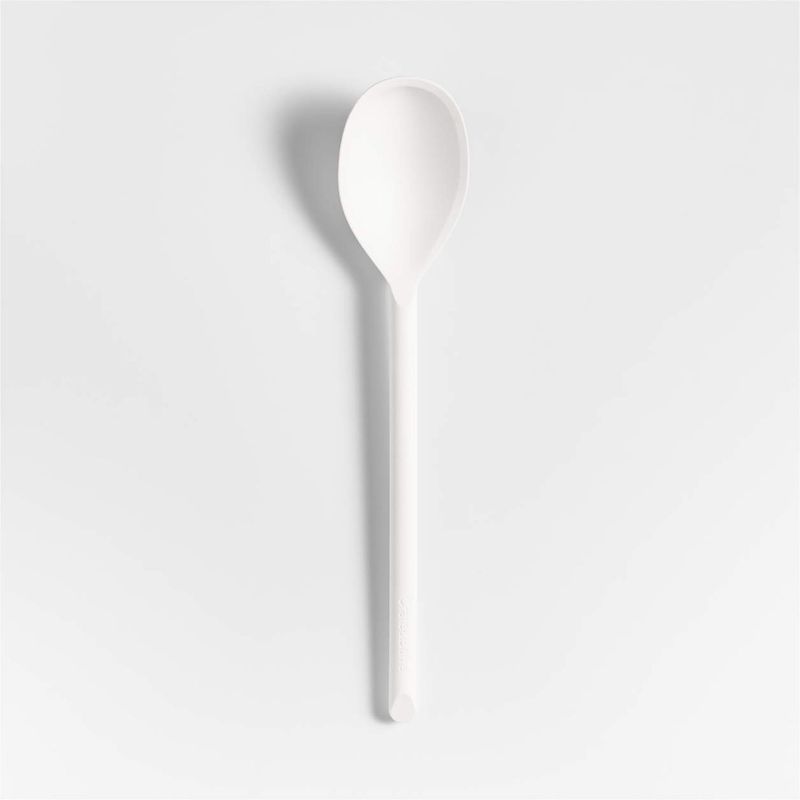 CRATE & BARREL - Cuchara de Silicona Blanca 