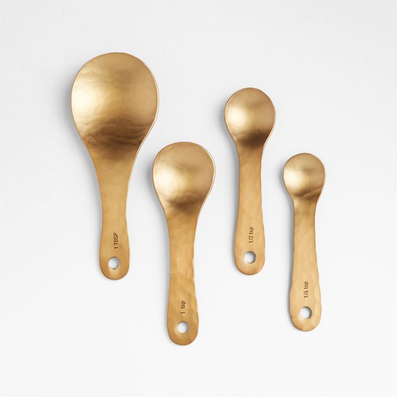 CRATE & BARREL - Set De 4 Cucharas Medidoras Susu