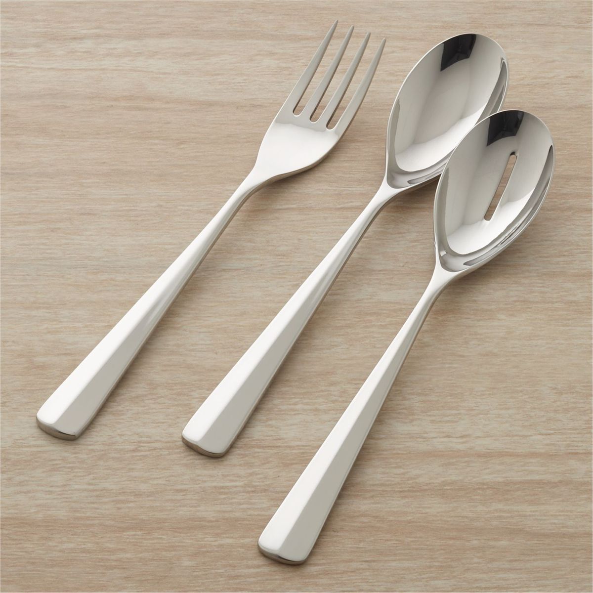 CRATE & BARREL - Juego de 5 Piezas (1 Puesto) de Cubiertos Miro