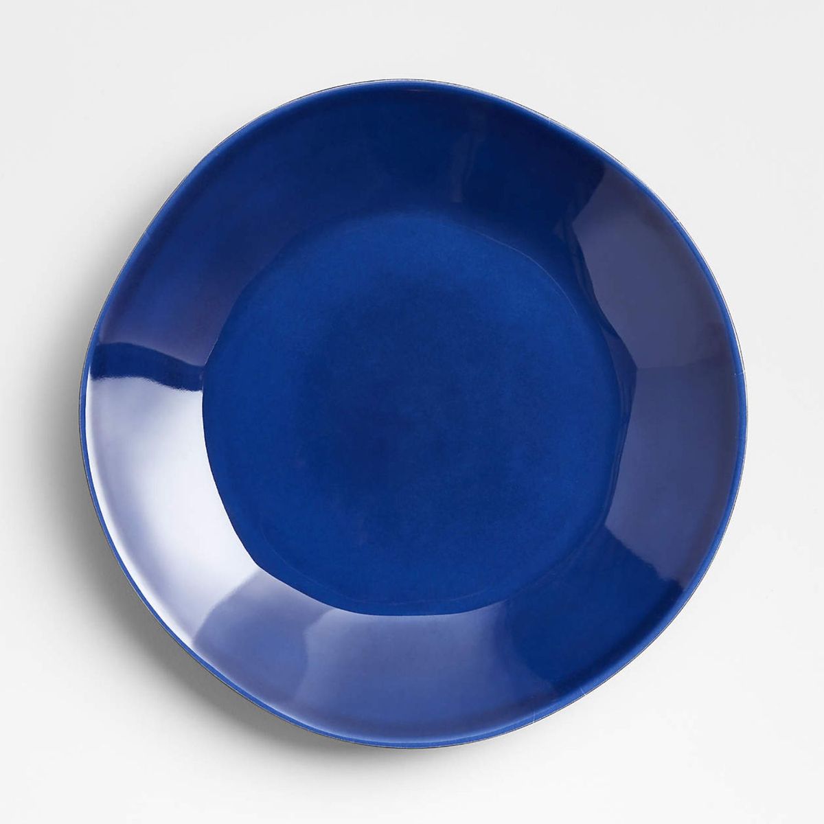 CRATE & BARREL - Plato Principal Marin De Melamina Azul Oscuro