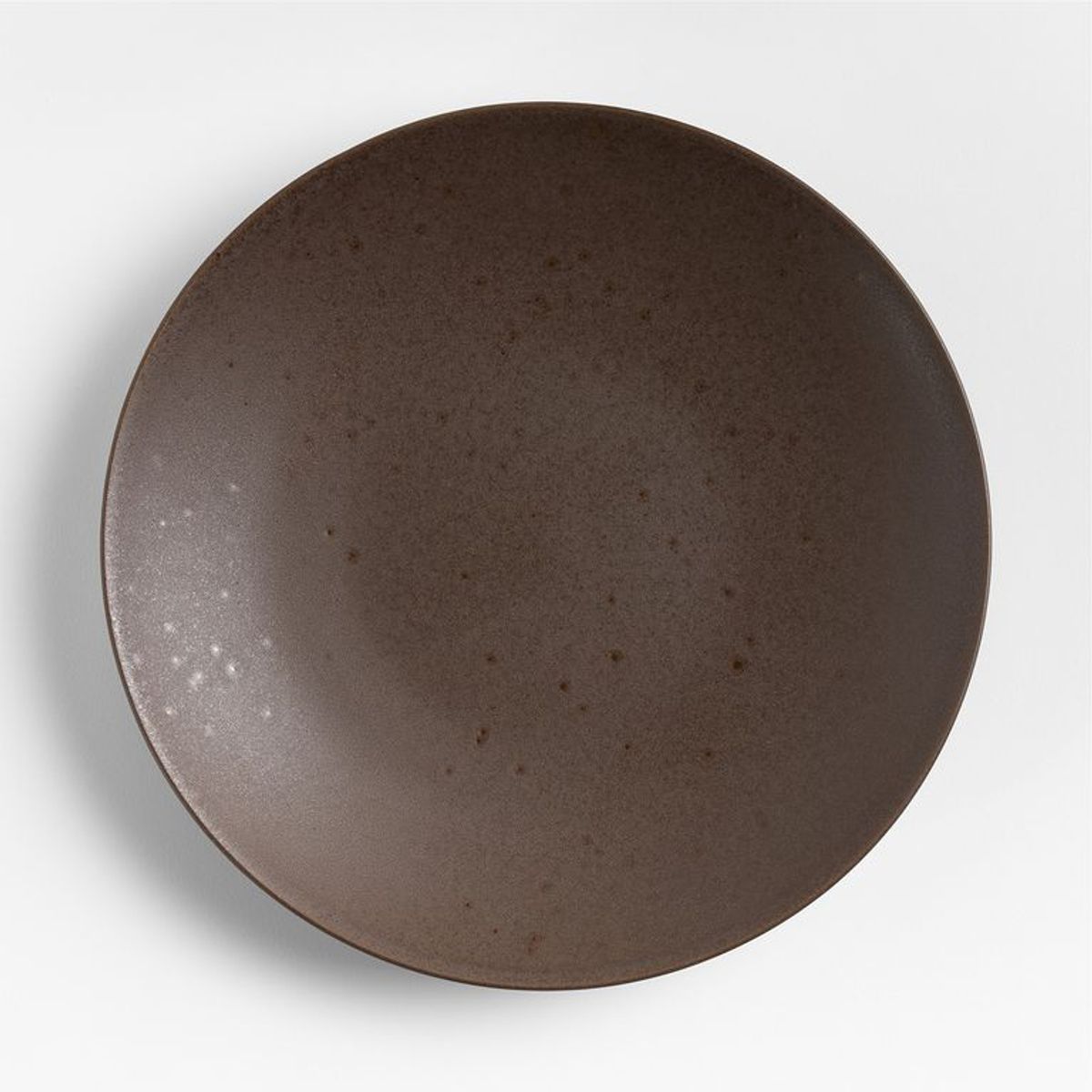 CRATE & BARREL - Plato de Fondo Craft Espresso