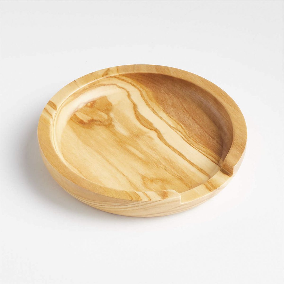 CRATE & BARREL - Posacucharas de Madera de Olivo