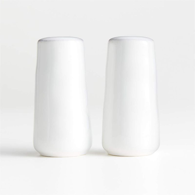 CRATE & BARREL - Set de Salero y Pimentero Marin