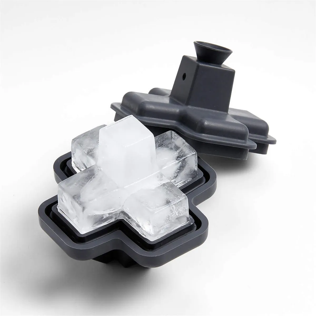 CRATE & BARREL - Set De 2 Moldes Para Hielo Jack