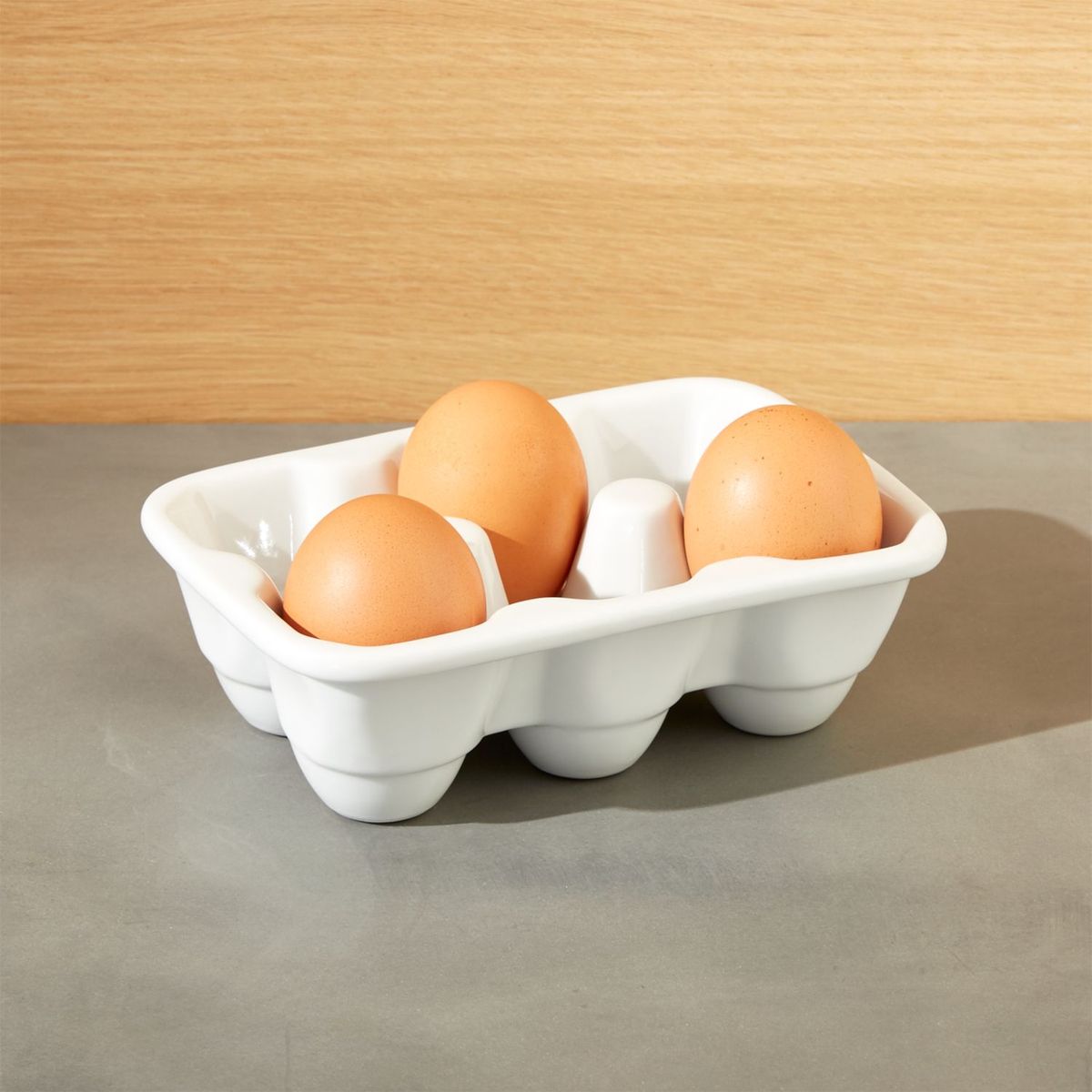 CRATE & BARREL - Bandeja Para 6 Huevos