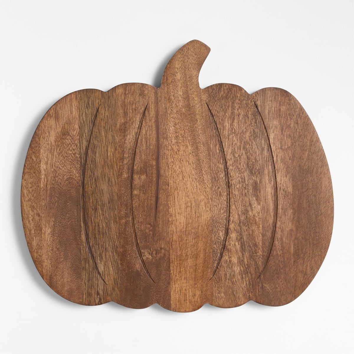 CRATE & BARREL - Tabla de Servir con Forma de Calabaza