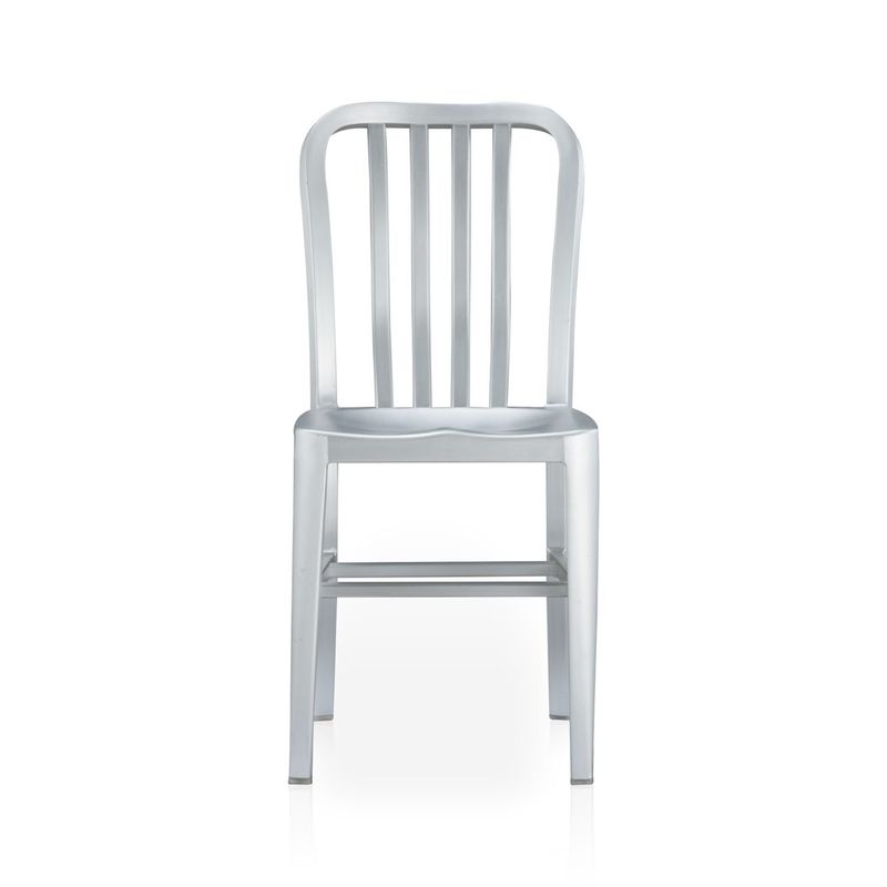 CRATE & BARREL - Silla de Comedor Delta de Metal