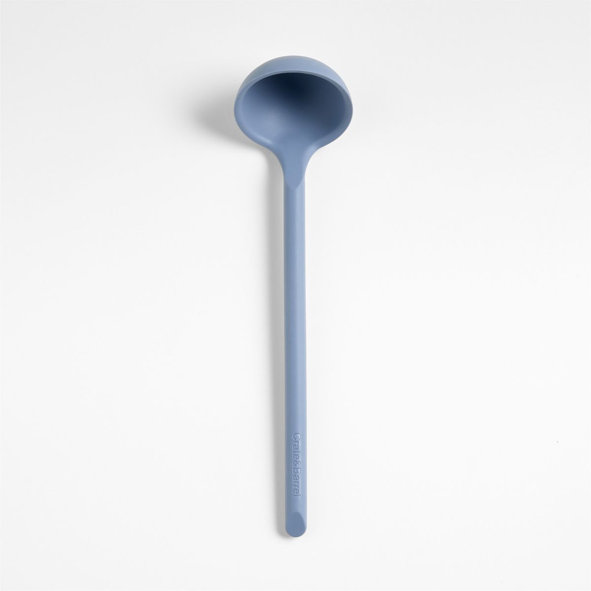 CRATE & BARREL - Cucharón de Silicona Azul