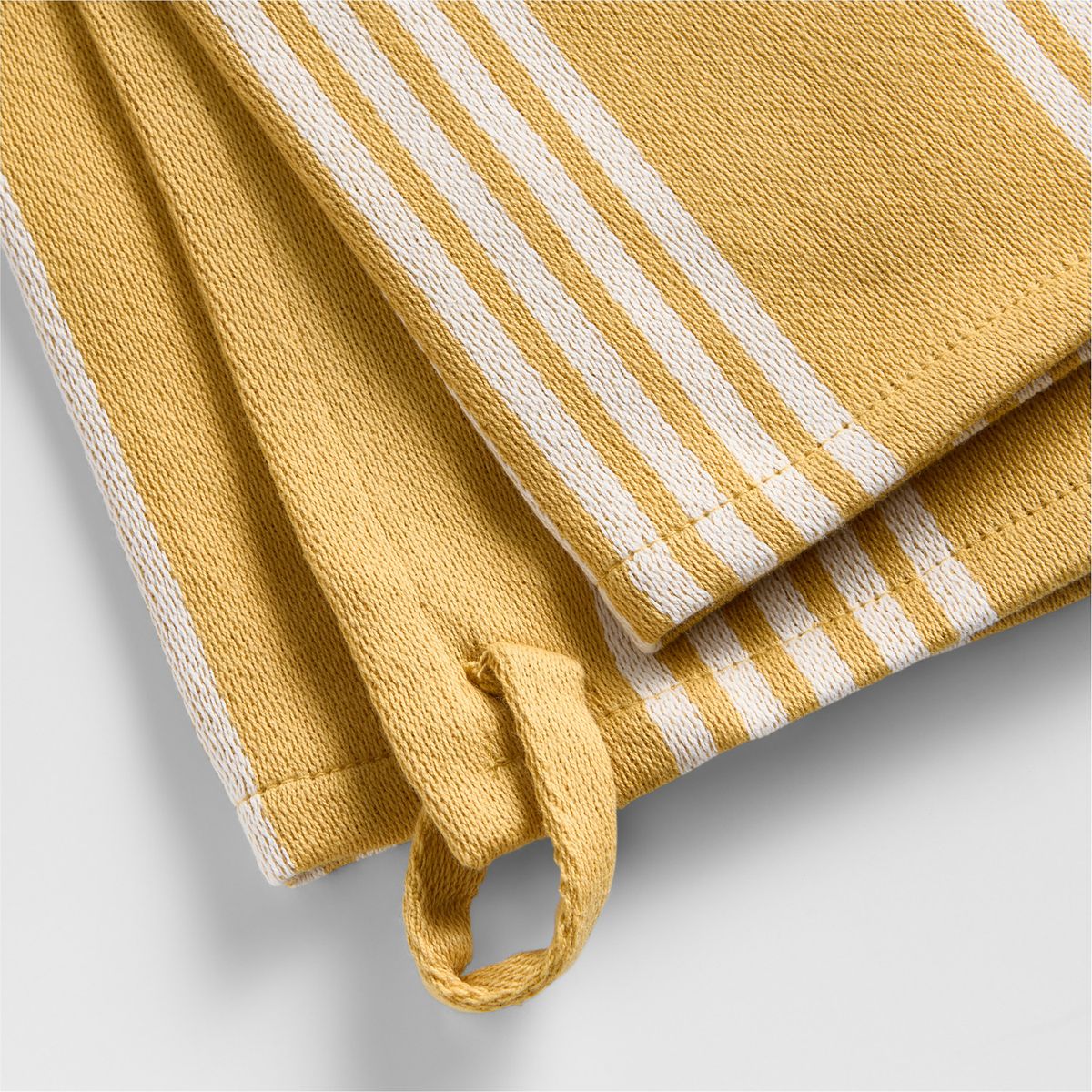 CRATE & BARREL - Set de 2 Paños de Cocina Cuisine 100% Algodón Orgánico
